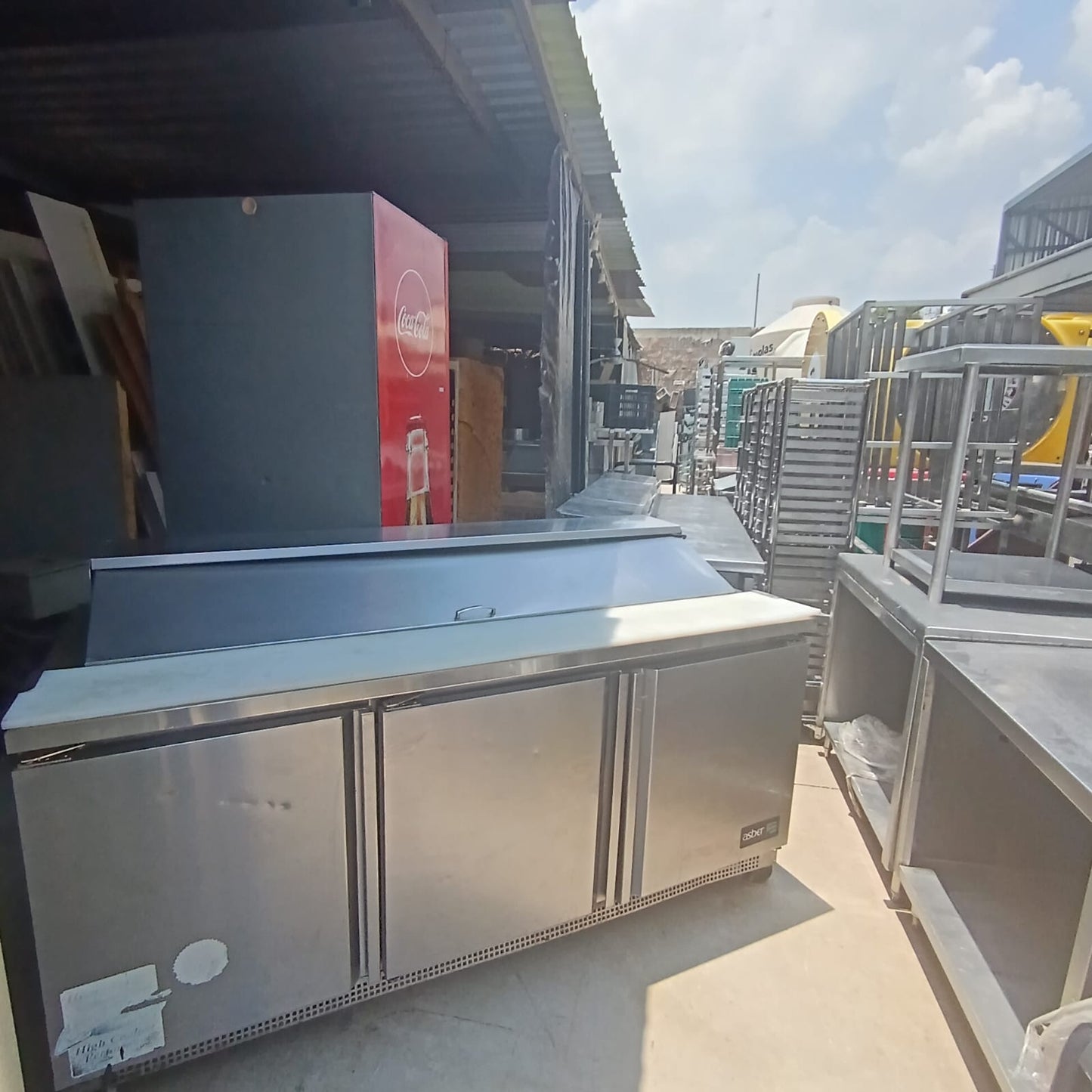 Mesa Preparación de Sandwiches y Ensaladas ASBER APTS-72-18