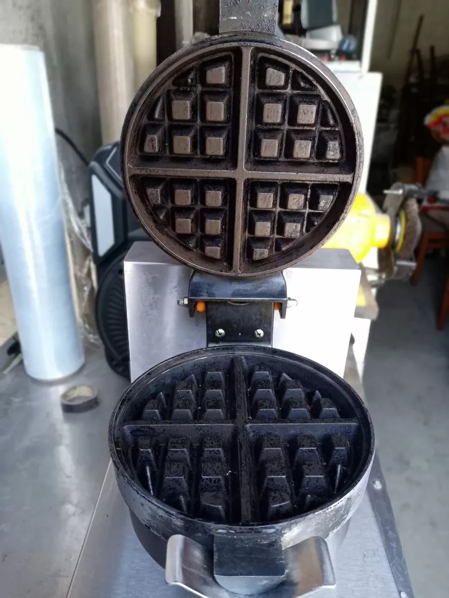 Wafflera Industrial Giratoria Belga Sencilla Migsa UWBX-1 (Seminueva)